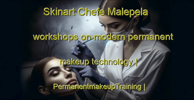 Skinart Chefe Malepela workshops on modern permanent makeup technology | PermanentmakeupTraining | PermanentmakeupClasses | SkinartTraining-Mozambique